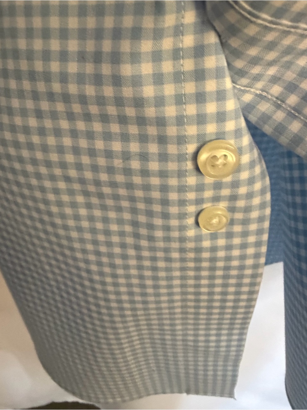 Brooks Brothers Regent Fit Blue Gingham Supima Cotton Dress Shirt 17-35 - Picture 11 of 12